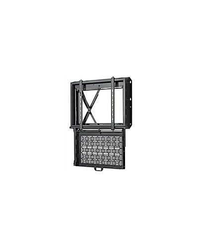 B-Tech Flat Screen Wall Mount With Pull-down AV Storage Tray (VESA 600 x 400)