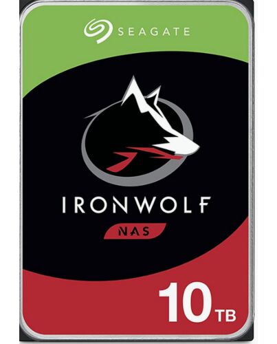 Seagate IronWolf ST10000VN000 internal hard drive 10 TB 7200 RPM 256 MB 3.5