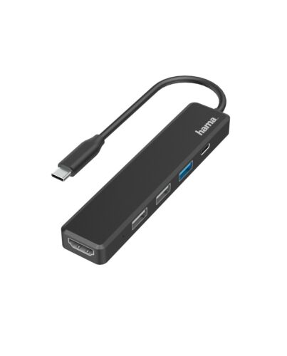 Hama 00200117 laptop dock/port replicator USB 2.0 Black