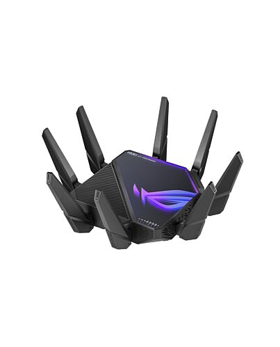 ASUS ROG Rapture GT-AXE16000 wireless router 10 Gigabit Ethernet Tri-band (2.4 GHz / 5 GHz / 6 GHz) Black