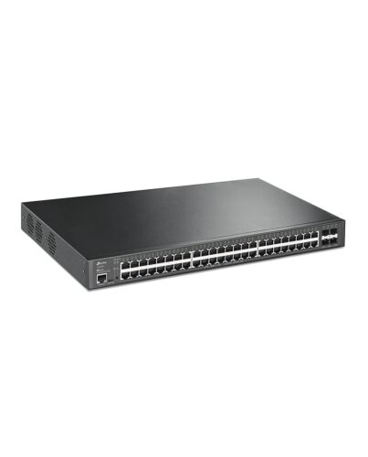 TP-Link JetStream 48-Port Gigabit and 4-Port 10GE SFP+ L2+ Managed Switch with 48-Port PoE+ SG3452XP