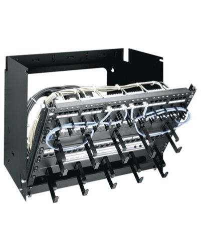 Middle Atlantic Products PPM-8-18 rack cabinet 8U Wall mounted rack Black