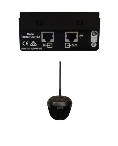 Biamp Parlé TCM-1EX Black Conference microphone