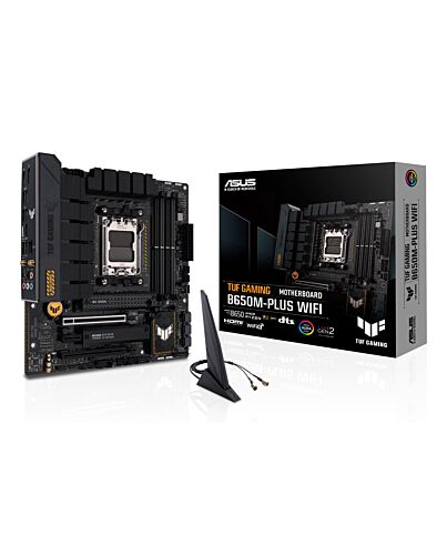 ASUS TUF GAMING B650M-PLUS WIFI AMD B650 Socket AM5 micro ATX