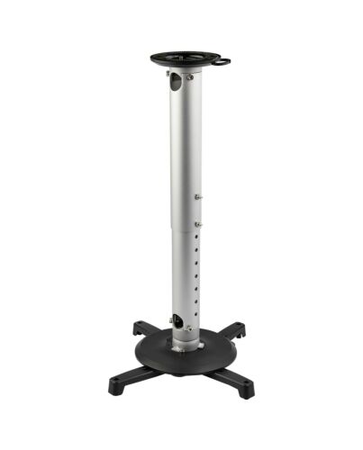 StarTech.com Universal Ceiling Projector Mount - Heavy Duty Height Adjustable/Extendable Pole Mount 5-22.7