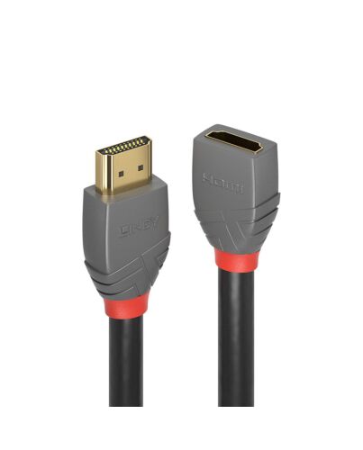 Lindy 2m High Speed HDMI Extension Cable, Anthra Line
