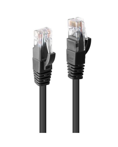 Lindy 3m Cat.6 U/UTP Network Cable, Black