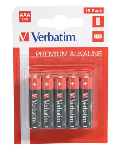 Verbatim AAA Alkaline Batteries
