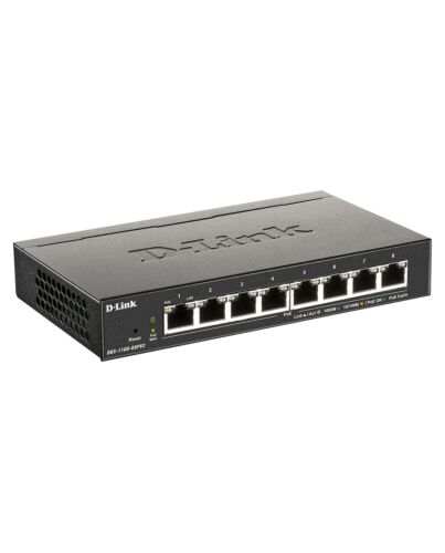D-Link 8-Port PoE Gigabit Smart Managed Switch