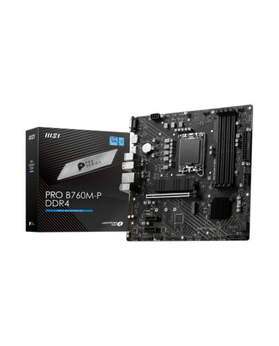 MSI PRO B760M-P DDR4 motherboard Intel B760 LGA 1700 micro ATX