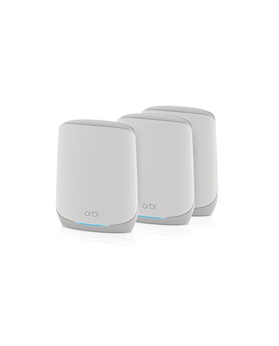 NETGEAR Orbi RBK763S Tri-band (2.4 GHz / 5 GHz / 5 GHz) Wi-Fi 6 (802.11ax) White 7 Internal
