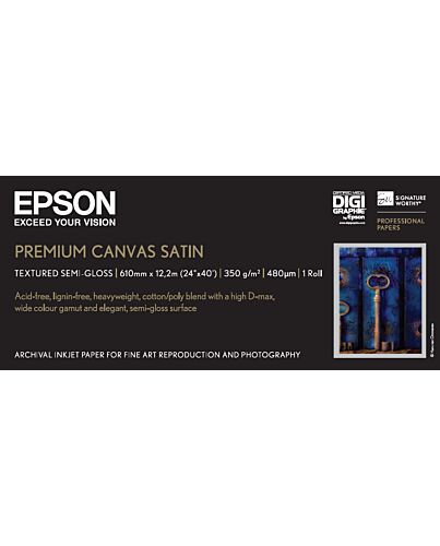 Epson Premium Canvas Satin, 24