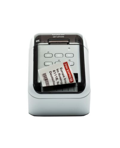 Brother QL-810WC label printer Direct thermal Colour 300 x 600 DPI 176 mm/sec Wired & Wireless DK Wi-Fi