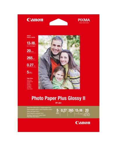 Canon PP-201 Glossy II Photo Paper Plus 5x7