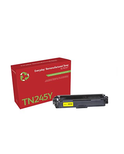 Everyday ™ Yellow Remanufactured Toner by Xerox compatible with Brother TN245Y, High capacity