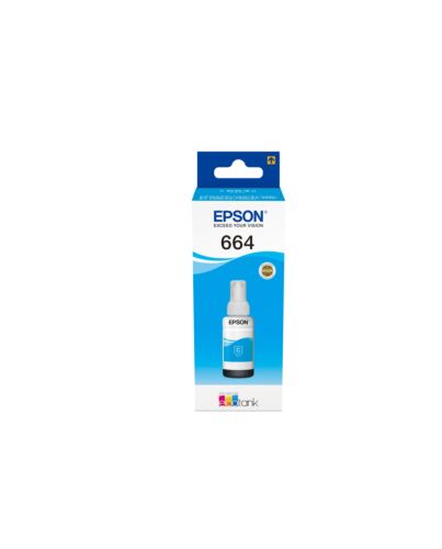 Epson 664 Ecotank Cyan ink bottle (70ml)