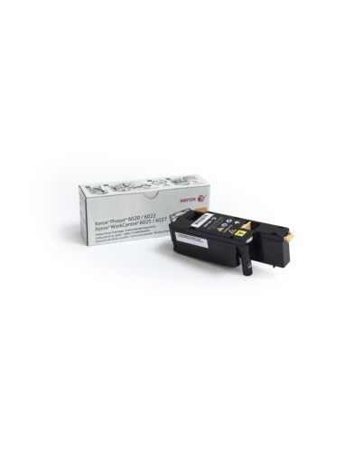 Xerox Genuine Phaser® 6020​/​6022, WorkCentre® 6025​/​6027 Yellow Standard capacity Toner Cartridge (1000 Pages) - 106R02758