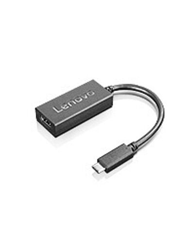 Lenovo 4X90M42956 video cable adapter VGA (D-Sub) USB Type-C Black