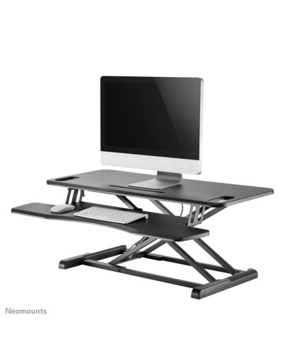 Neomounts NS-WS300BLACK Sit-stand workstation - gas spring