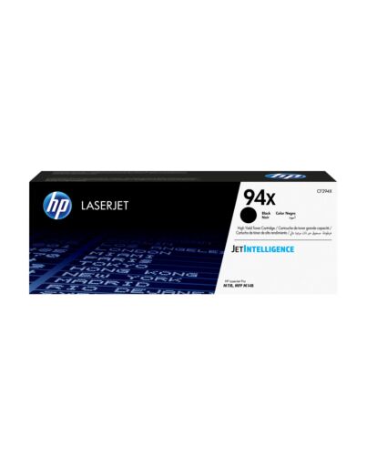 HP 94X High Yield Black Original LaserJet Toner Cartridge