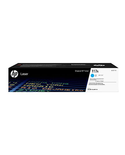 HP 117A Cyan Original Laser Toner Cartridge W2071A