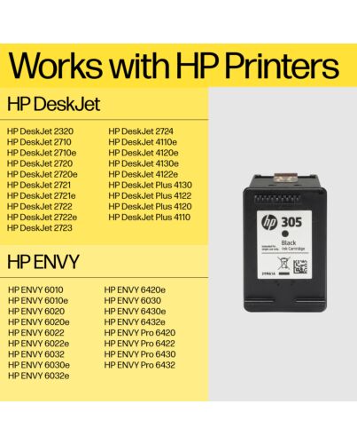 HP 305 Tri-color Original Ink Cartridge