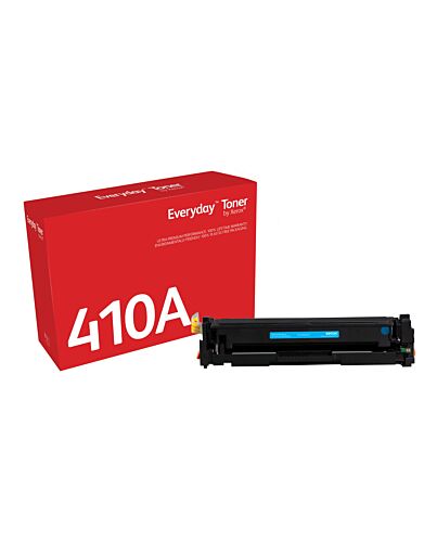 Everyday™ Cyan Toner by Xerox compatible with HP 410A (CF411A), Standard capacity