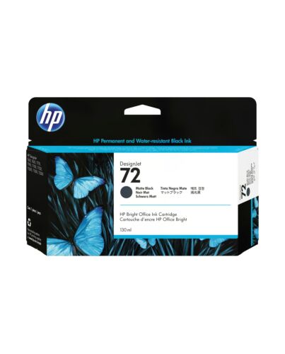 HP 72 130-ml Matte Black DesignJet Ink Cartridge