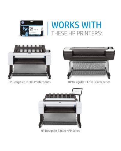 HP 730 130-ml Cyan DesignJet Ink Cartridge