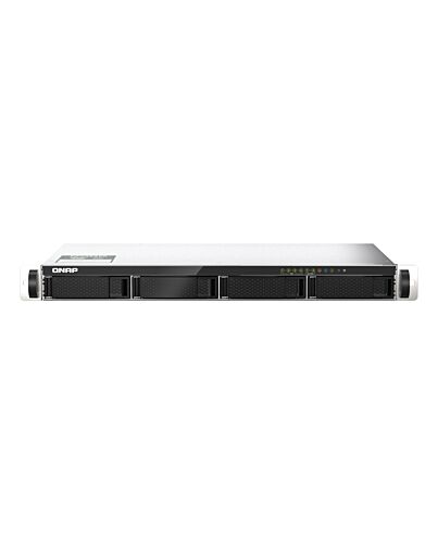QNAP TS-435XEU NAS Rack (1U) Marvell CN9131 4 GB DDR4 0 TB QNAP QTS Black, Grey