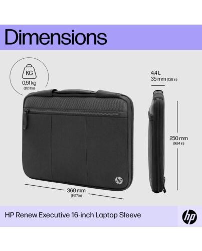 HP Renew Executive 14-inch Laptop Sleeve 6B8Y3AA