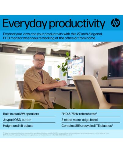 HP P27h G5 FHD Monitor