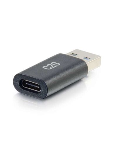 C2G USB-C® Female to USB-A Male SuperSpeed USB 5Gbps Adapter Converter