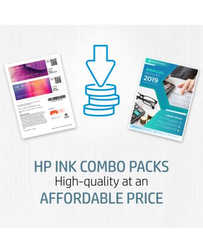 HP 912 4-pack Black/Cyan/Magenta/Yellow Original Ink Cartridges