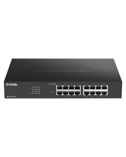 D-Link DGS-1100-24PV2 network switch Managed L2 Gigabit Ethernet (10/100/1000) Power over Ethernet (PoE) Black