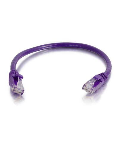 C2G 3m Cat6 550MHz Snagless Patch Cable networking cable Purple U/UTP (UTP)