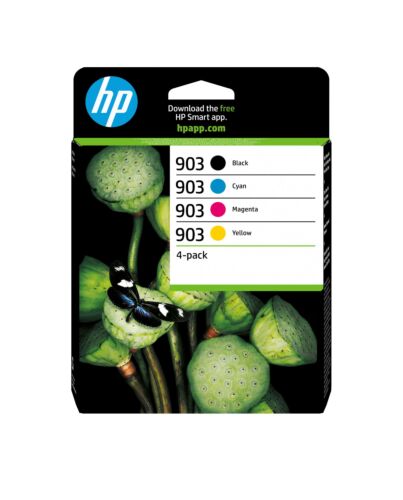 HP 903 4-pack Black/Cyan/Magenta/Yellow Original Ink Cartridges