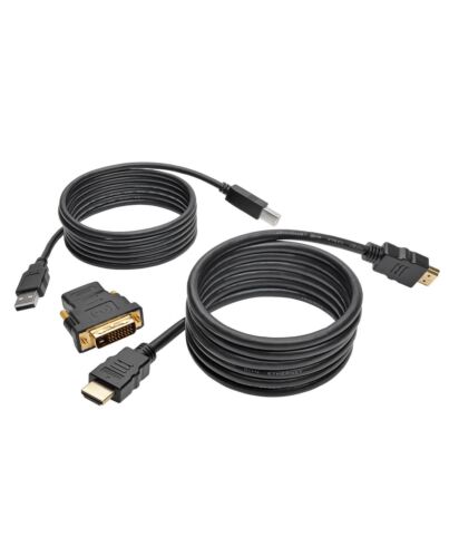 Tripp Lite P782-006-DH HDMI/DVI/USB KVM Cable Kit, 6 ft. (1.83 m)