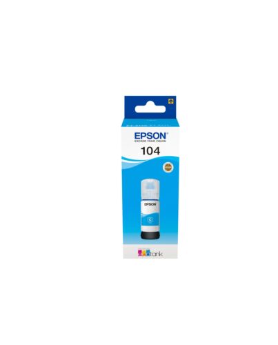 Epson 104 EcoTank Cyan ink bottle
