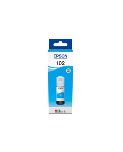 Epson 102 EcoTank Cyan ink bottle