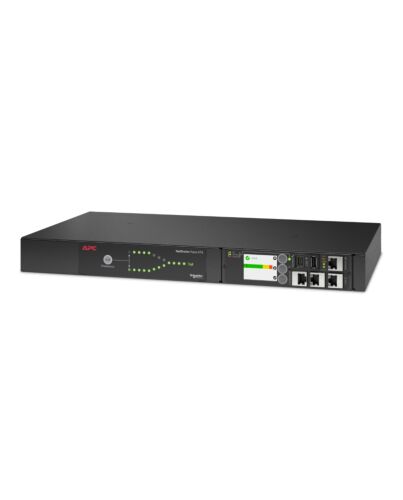 APC Automatic Transfer Switch AP4423A - (8x) C13 + (1x) C19, 3680W, Rack mountable, 1U