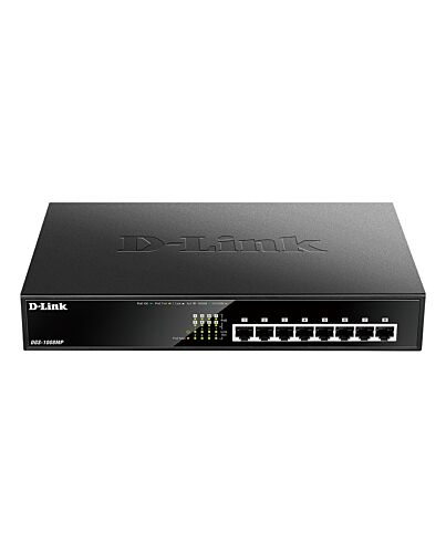 D-Link DGS-1008MP 8-Port Desktop Gigabit Max PoE Switch