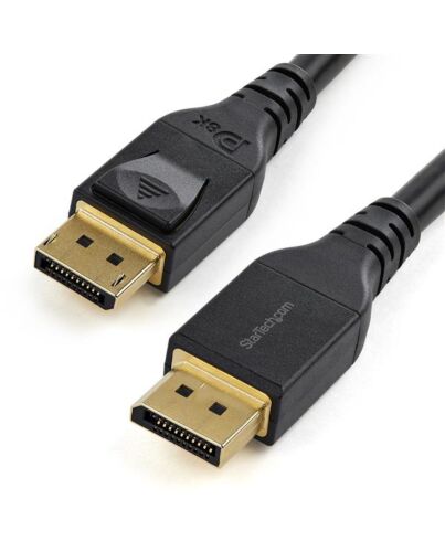 StarTech.com 4 m VESA Certified DisplayPort 1.4 Cable - 8K 60Hz HBR3 HDR - 13 ft Super UHD DisplayPort to DisplayPort Monitor Cord - Ultra HD 4K 120Hz DP 1.4 Slim Video Cable M/M DP Connector