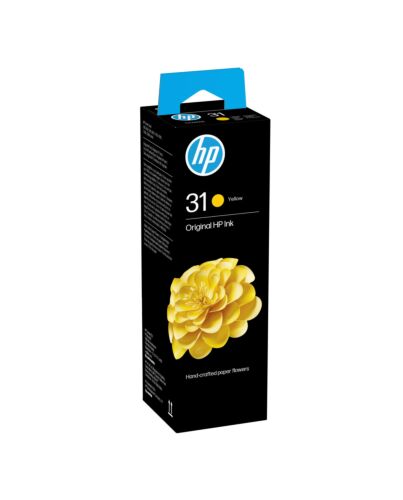 HP 31 70-ml Yellow Original Ink Bottle 1VU28AE