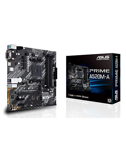 ASUS PRIME A520M-A II/CSM AMD A520 Socket AM4 micro ATX 90MB17H0-M0EAYC