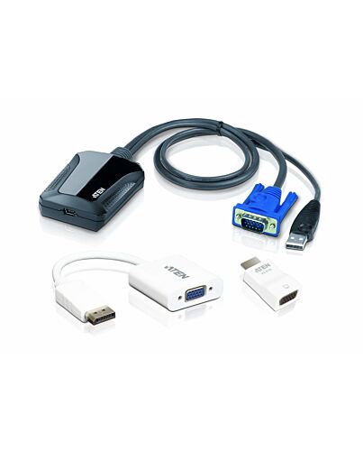 ATEN CV211CP-AT KVM switch Black