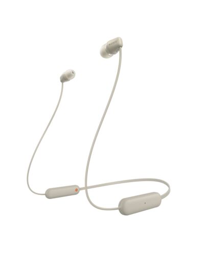 Sony WI-C100 Headset Wireless In-ear Calls/Music Bluetooth Beige