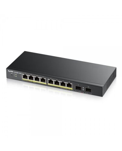 Zyxel GS1900-8HP v3 PoE Managed L2 Gigabit Ethernet (10/100/1000) Power over Ethernet (PoE) Black