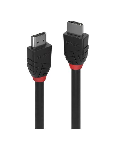 Lindy 3m 8K60hz HDMI Cable, Black Line