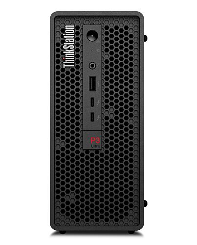 Lenovo ThinkStation P3 Ultra Intel® Core™ i5 i5-13600K 16 GB DDR5-SDRAM 512 GB SSD NVIDIA T400 Windows 11 Pro Tower Workstation Black